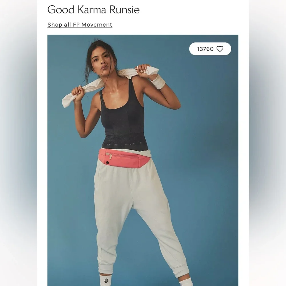 NWOT Free People Good Karma Runsie_4
